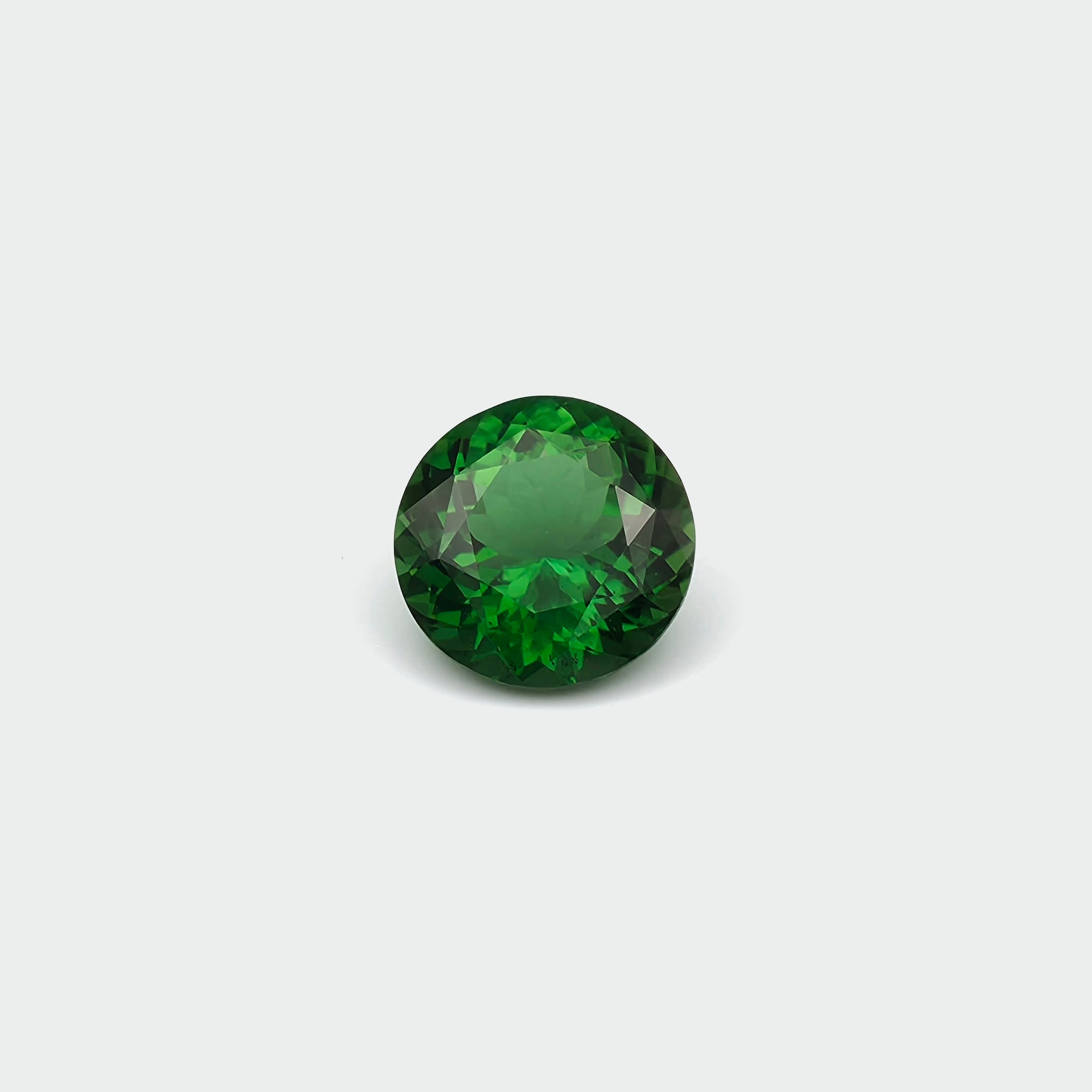 Chrome Tourmaline - Pure Vivid Green, Cushion, 3.84ct