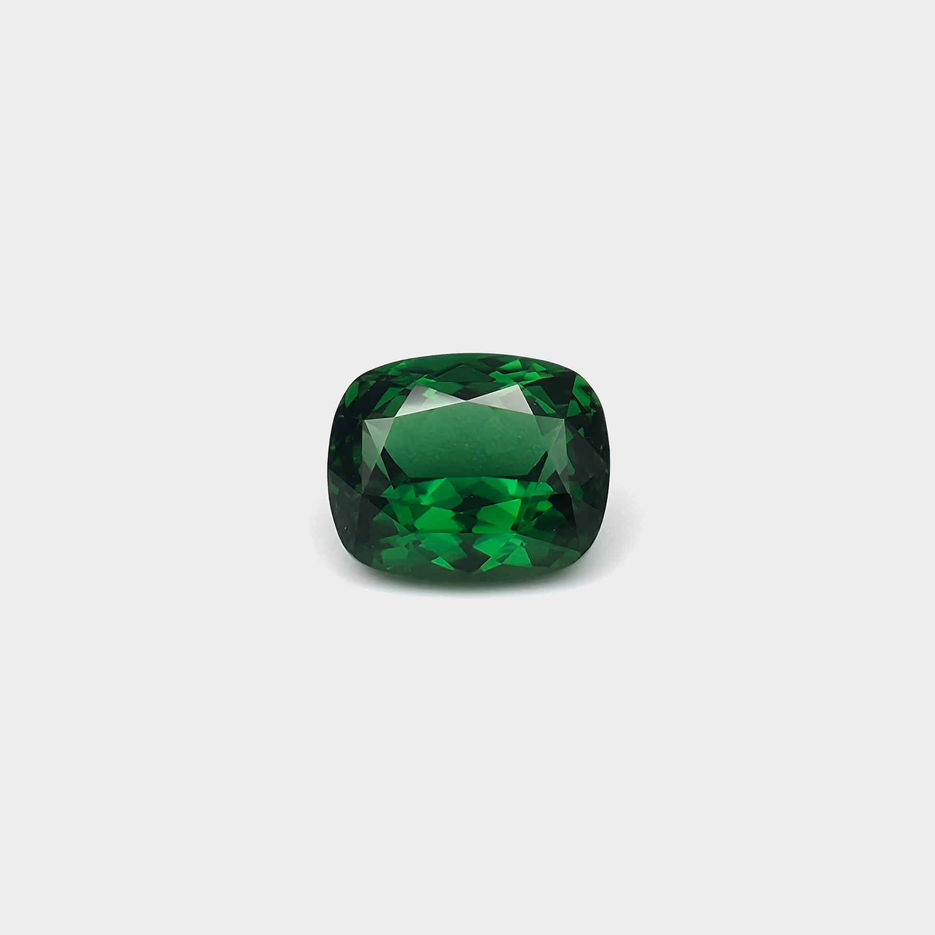 Chrome Tourmaline - Pure Rich Green, Cushion, 4.23ct