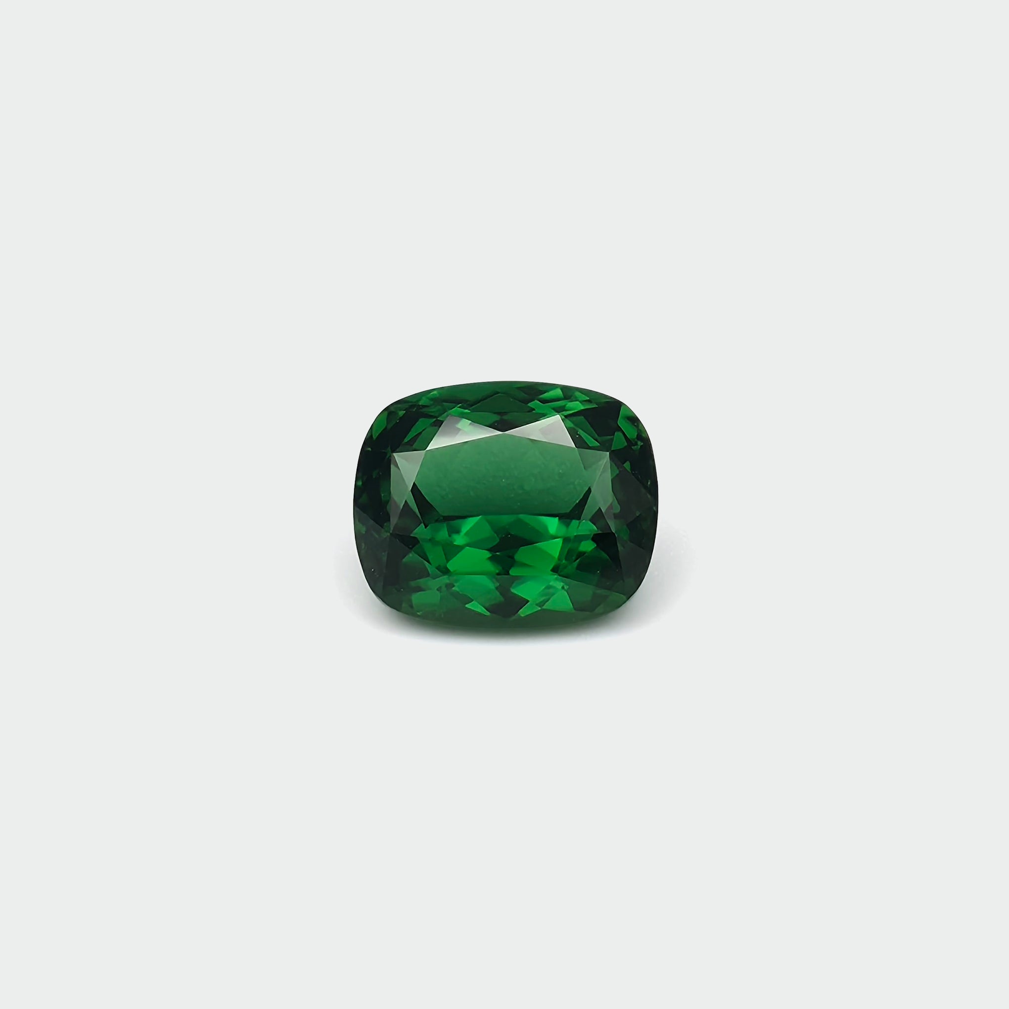 Chrome Tourmaline - Pure Rich Green, Cushion, 4.23ct