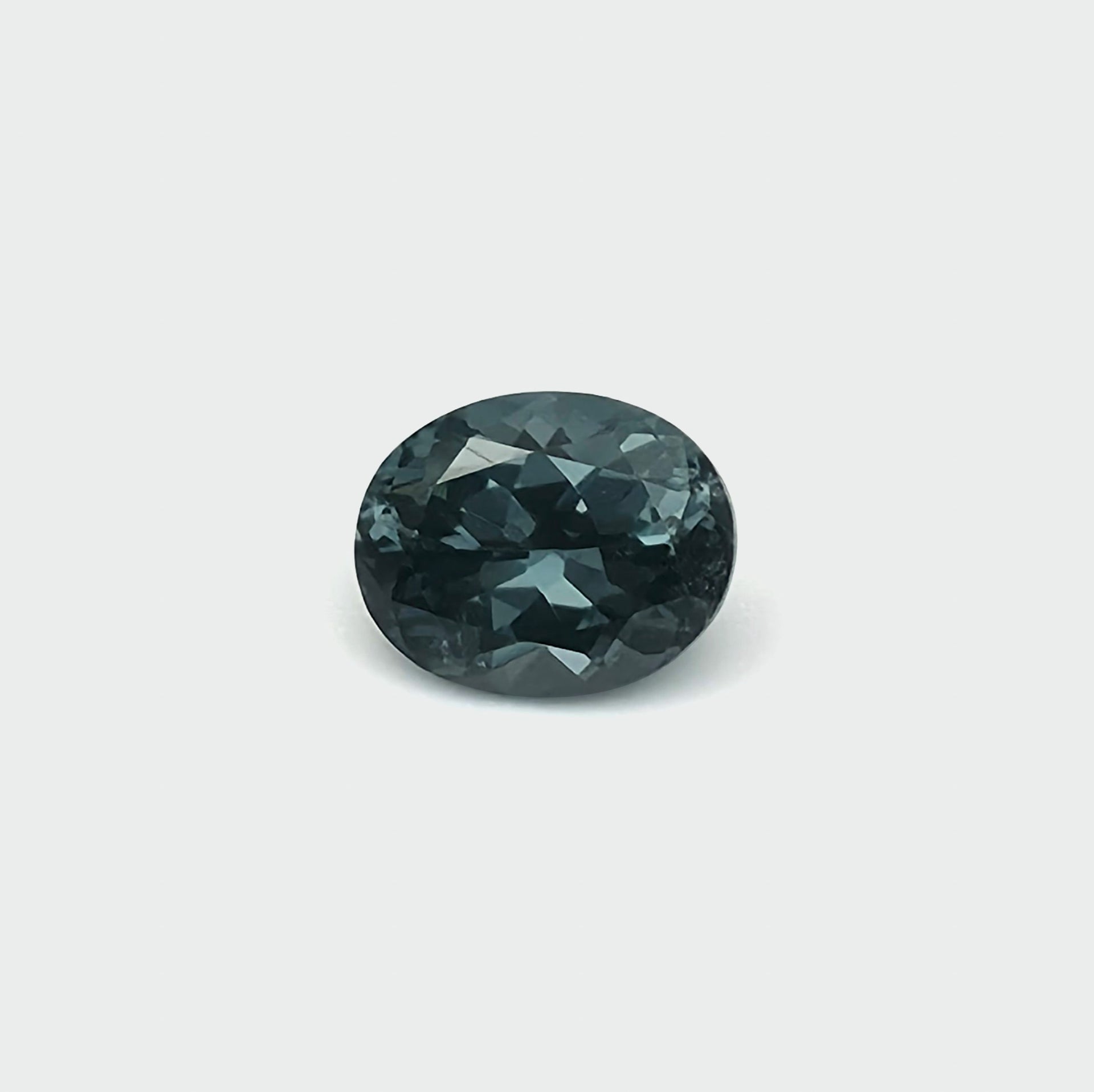 Spinel - Grey Green, Oval, 1.18ct