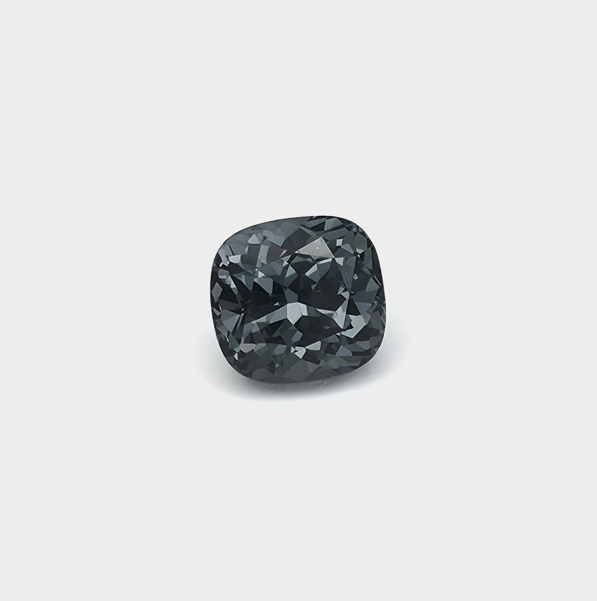 Spinel - Grey, Cushion, 2.40ct