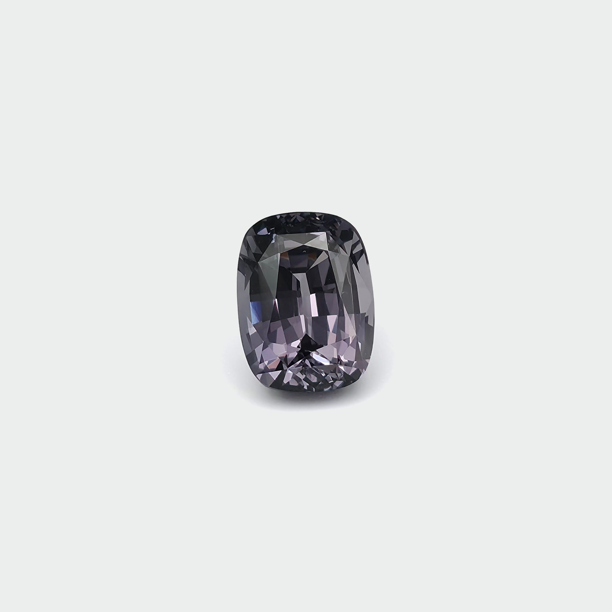 Spinel - Grey Purple, Cushion, 5.64ct