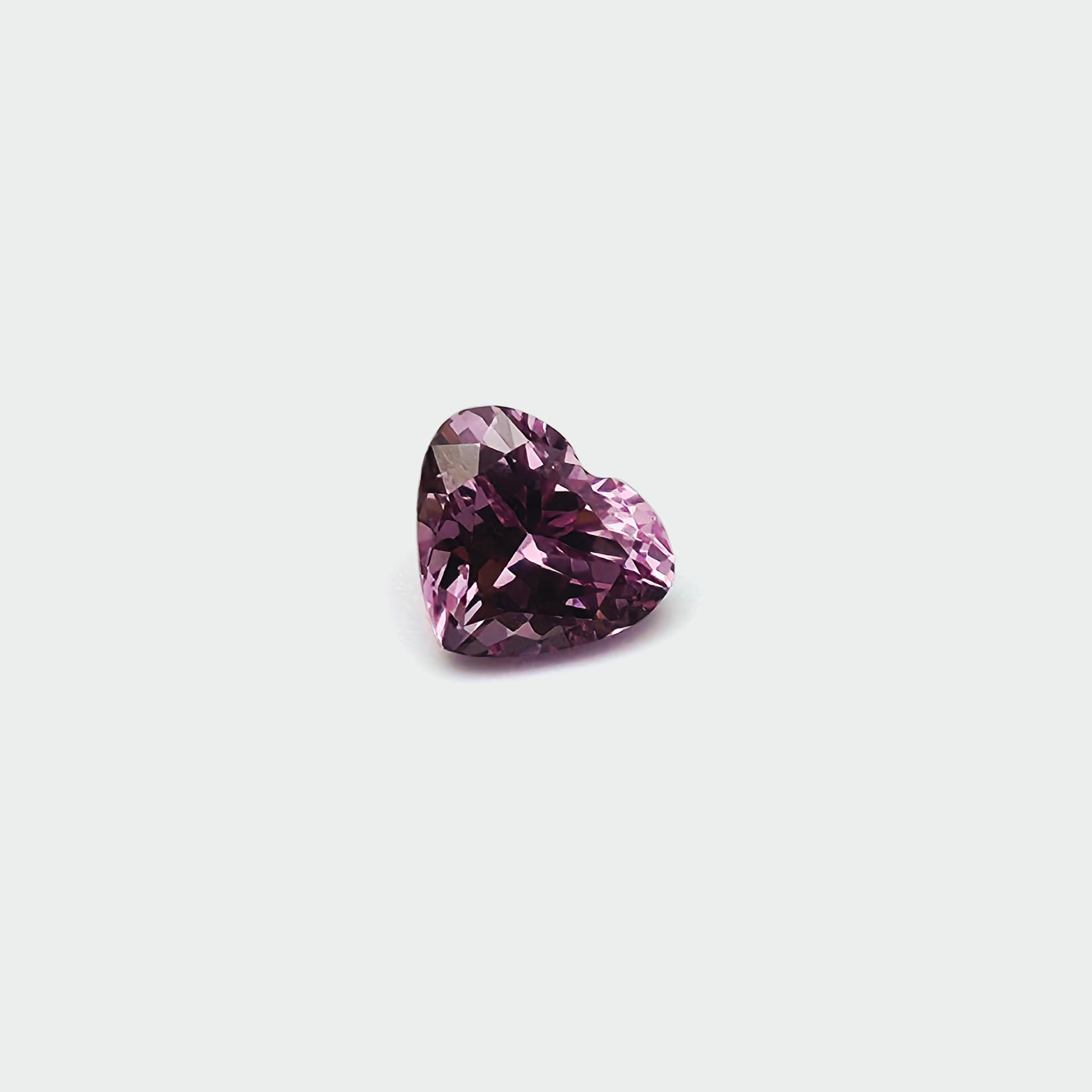 Malaya Garnet - Pink Peach, Heart, 1.18ct