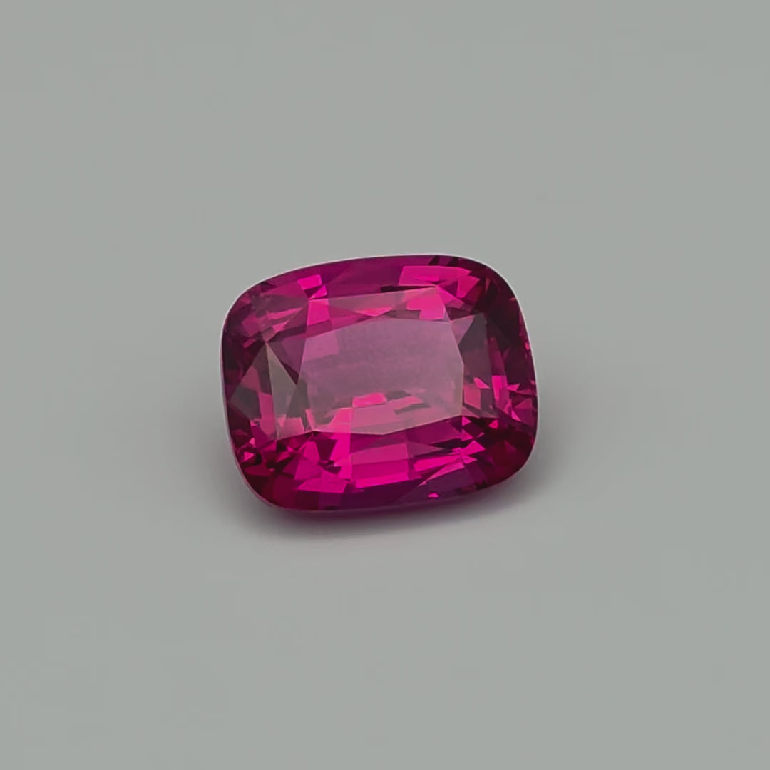Neon Red Pink Mahenge Spinel - 7.23ct